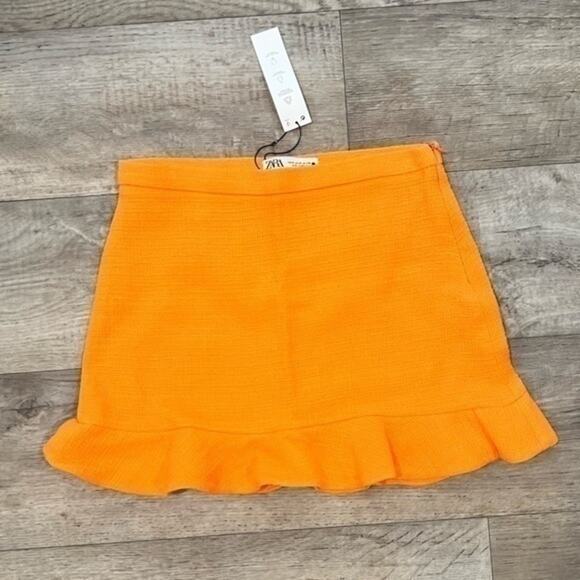 ZARA BLOGGER FAVE!!! High-Waisted Mini Skirt NWT - Picture 15 of 16